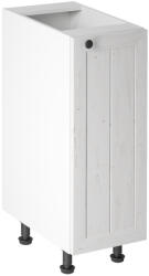 Tempo Alsószekrény D30, Jobbos, Fehér/Sosna Andersen, Provance