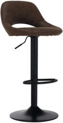 Tempo Bárszék, Barna Szövet Csiszolt Bőr Hatással, Lorasa New - fizz