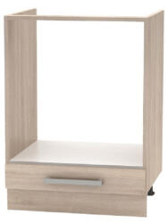 Tempo Tűzhely Beépítő Alsószekrény 60, Tölgy Sonoma, Nova Plus NOPL-059-0S