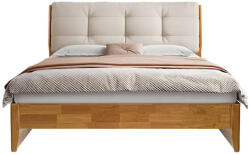 TEMPO KONDELA Franciaágy, 180x200, Masszív Fa, Természetes, Florencia - fizz