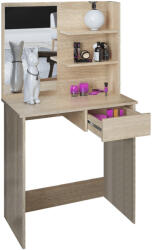 Tempo Fésülködőasztal, Smink, Sonoma Tölgy, Beleza - fizz