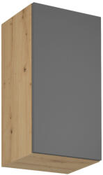 Tempo Felső Szekrény, Artisan Tölgy/Szürke Matt, Univerzális, Langen G40