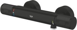 GROHE Precision Feel zuhanycsaptelep fal z termosztáttal fekete 347902430 (347902430)