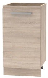 Tempo Alsószekrény 45 1DV, Tölgy Sonoma, Nova Plus NOPL-063-0S