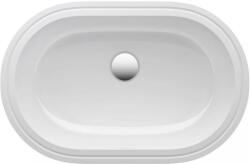 Laufen Savoy mosdótál 51x31 cm ovális alulról beépíthető fehér H8189450001551 (H8189450001551)