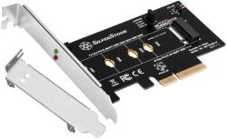 SilverStone ECM21-E M. 2 PCIe/NVMe port bővítő PCIe kártya (SST-ECM21-E) (SST-ECM21-E)