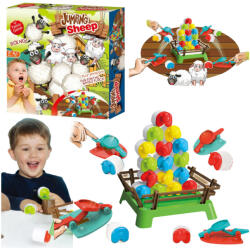 LEAN Toys Családi Kézműves Játék Jumping Sheep Színes