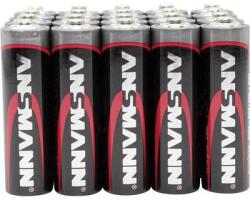 ANSMANN Ceruzaelem AA, alkáli mangán, 1, 5V, 20 db, Ansmann Red-Line LR06, AA, LR6, AAB4E, AM3, 815, E91, LR6N (5015548) (5015548)