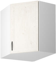 Tempo Felső Sarokszekrény, Fehér/Sosna Északi, Royal G60N