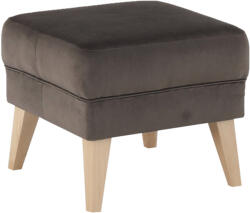 TEMPO KONDELA Puff, Taupe-Szürke-Barna/Bükk, Rodeza - fizz