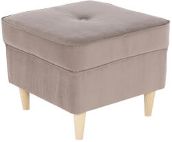 TEMPO KONDELA Puff, Bézs-Szürke/Bükk, Rufino 3 New