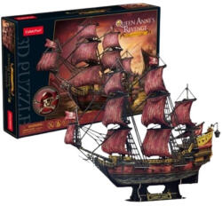 CubicFun CubicFun 3D puzzle Queen Anne's hajómodell (T4040)
