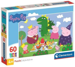 Clementoni 26204 Super Color puzzle - Peppa (60 db) (26204)