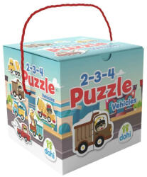 Dohány 2-3-4 Puzzle - Járművek (D825-046)
