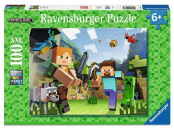 Ravensburger 12004176 XXL puzzle - Minecraft: Steve és Alex (100 db) (R06650)