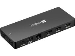 Sandberg 136-61 usb-c dokkoló 13in1 dockingstation pro (136-61)