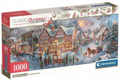 Clementoni 39927 High Quality Collection Panorama Compact puzzle - Karácsonyi készülődés (39927)