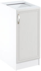 Tempo Alsószekrény D40, Jobbos, Fehér/Sosna Andersen, Sicilia