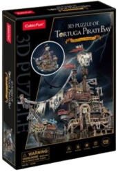 CubicFun CubicFun 3D puzzle Kalóz hajó kikötő vel (T4039)