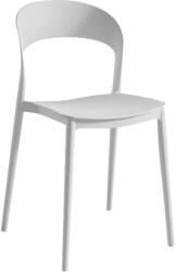 TEMPO KONDELA Rakásolható Szék, Fehér, Radana New - fizz