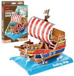 CubicFun CubicFun 3D puzzle Vitorlás (W3122)