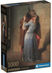 Clementoni 37064 Museum Collection Compact puzzle - Hayez: A csók (1000 db) (37064)
