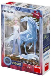 Dino XL Neon puzzle - Jégvarázs 2 (100 db) (49052)