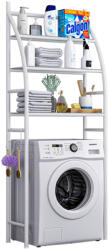 TEMPO KONDELA Polcállvány A Mosógép Fölé, Fehér, Vimera