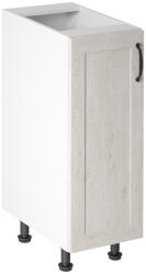 Tempo Alsó Szekrény, Fehér/ Északi Lucfenyő, Bal, Royal D30