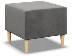 Greensite Etna Puff, Bársony, 50x50, Világosszürke