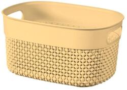 Keter Filo XS Műanyag Tárolókosár 3, 5L - Sárga (0800700184) (0800700184)