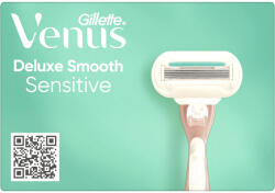 Gillette Venus Delux Smooth Sensitive Női Borotva 9 db Borotvabetéttel
