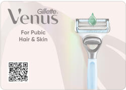 Gillette Venus Női Borotva Az Intim Területekhez, 5 db Borotvabetéttel