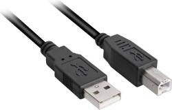 Sharkoon 4044951015276 USB kábel 3 M USB 2.0 USB A USB B Fekete (4044951015276) (4044951015276)