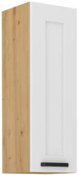 Tempo Felső Szekrény, Fehér/Artisan Tölgy, Lula 30 G-90 1F