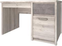 TEMPO KONDELA Pc Asztal 1D2S, Nairobi Gesztenye/Onix, Jesi New - fizz