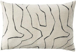 IDdesign Hedeby Párna, Fekete-Fehér, 60x40 cm