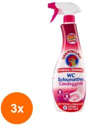 Chanteclair Set 3 x Dezinfectant Toaleta Chanteclair, Inalbitor, 625 ml (ROC-3xMAG1018613TS)