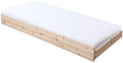 TEMPO KONDELA Pótágy Ráccsal, 90x195, Lucfenyő, Beny