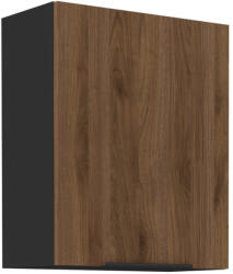 Tempo Felső Szekrény, Okapi Dió/Fekete, Menzo 60 G-72 1F