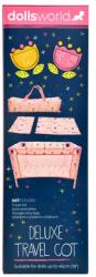 Dolls World Utazó babaágy 53x33x34 cm Ajánlott 3-10 éves korig lányoknak (10650)