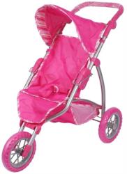 ReToys Háromkerekű sport babakocsi - rózsaszín Ajánlott 3-6 éves korig lányoknak (64449)