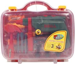 ReToys Fúrógép és szerszám készlet bőröndben Ajánlott 3-6 éves korig fiúknak (59582)