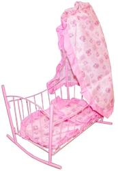 Bambolina Baldachinos babaágy - rózsaszín Ajánlott 3-6 éves korig lányoknak [Cikkszám 47701]