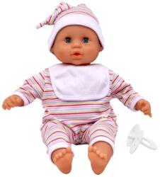 Dolls World Baba, Baby Babble, 38 cm, hangot adó, babzsák test Ajánlott 1-6 éves korig lányoknak (55489)