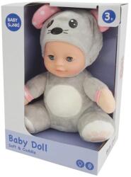 ReToys Zenélő, világító altató egér baba, 25 cm Ajánlott 3-10 éves korig lányoknak (08510)