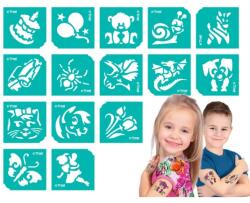 Tytoo Csillám tetoválás sablon szett, szülinapos, 15 db-os, TY50154