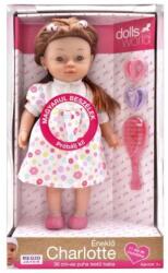 Dolls World Magyarul beszélő Charlotte baba virágos ruhában 55504