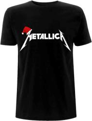 Metallica Ing Santa Hat Logo Unisex Black S (METTS65MB01)