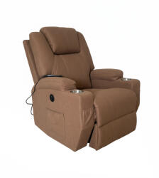 Leziter Relaxa elektromos ringató és forgatható masszázsfotel (HY-80102) - leziteronline